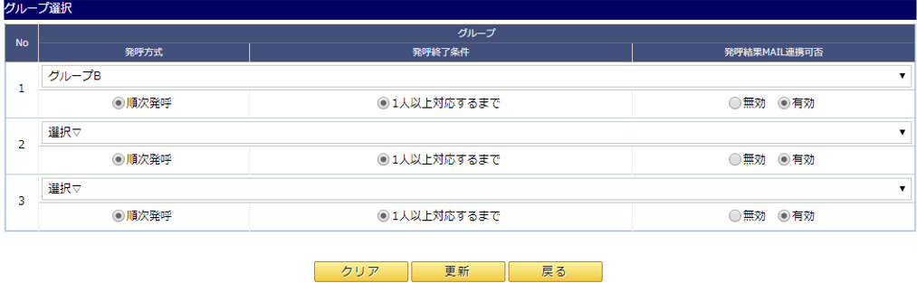 ユニット編集画面/グループ選択イメージ